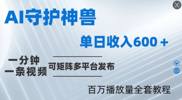 制作各省守护神，100多W播放量的视频只需要1分钟就能完成【揭秘】-胖丫丫博客