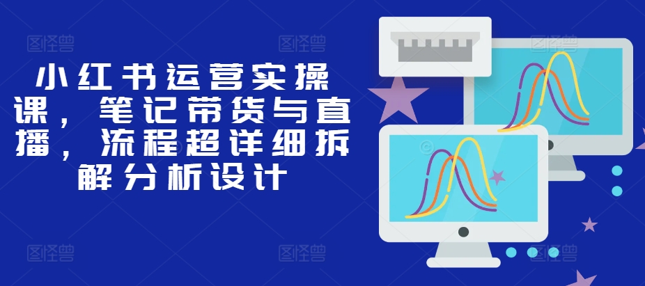 小红书运营实操课，笔记带货与直播，流程超详细拆解分析设计-胖丫丫博客