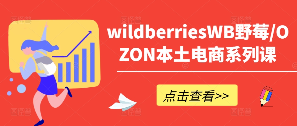 wildberriesWB野莓/OZON本土电商系列课，掌握WB产品优化，出单技巧和订单处理等-胖丫丫博客